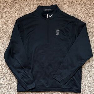 Nike Golf Black Long-Sleeve Pullover TPC Sawgrass